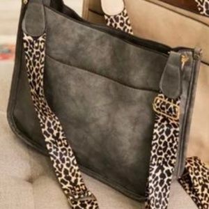 Grey Crossbody purse